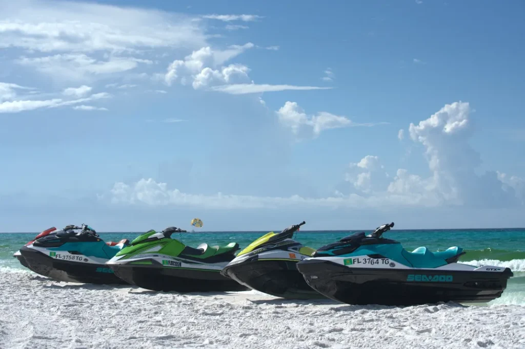 jet ski on the gulf